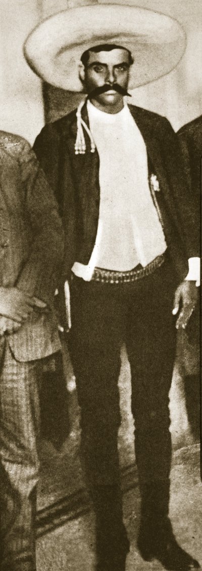 Emiliano Zapata by Tina Modotti
